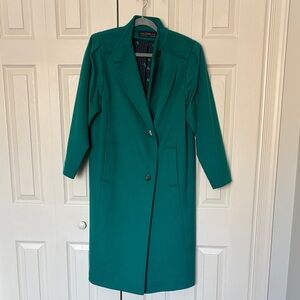 Aldo Martins Teal Trench Coat